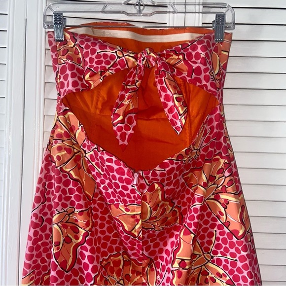 Lilly Pulitzer Cha Cha Butterfly Halter Dress Size 2 ~ - Picture 3 of 4